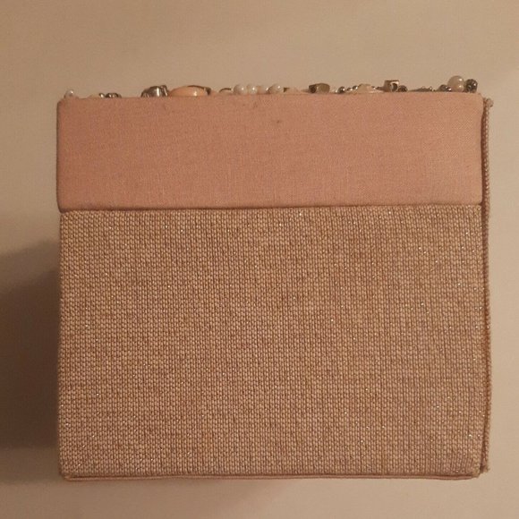 Pink Be-Jeweled Jewelry Box Pier 1 - Picture 7 of 12